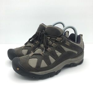 KEEN Palisades Black/Purple Hiking Trail Shoes 6.5